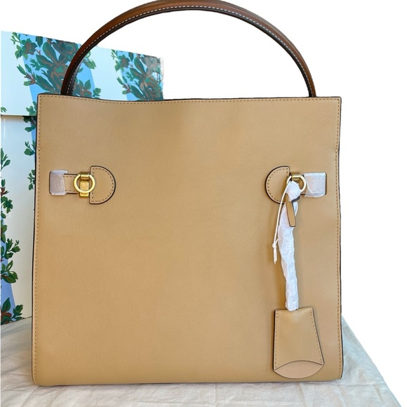 Tory Burch Large LEE RADZIWILL DOUBLE BAG - Picture 9 of 15